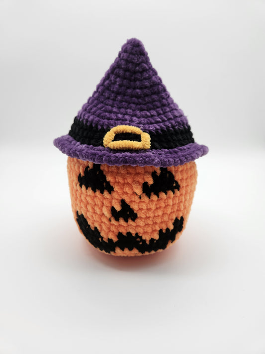 Jack-O-Lantern with Hat