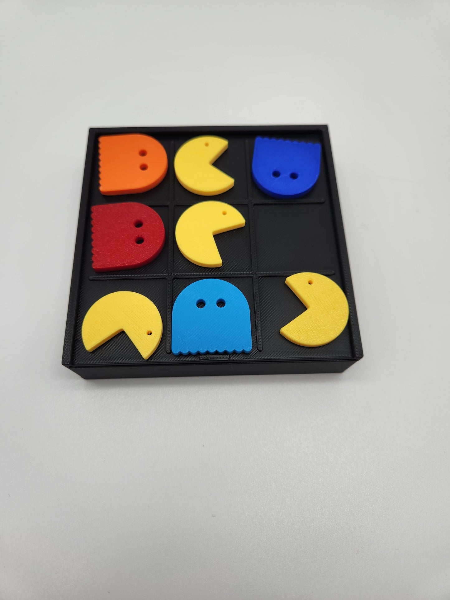 Pac-man tic tac toe