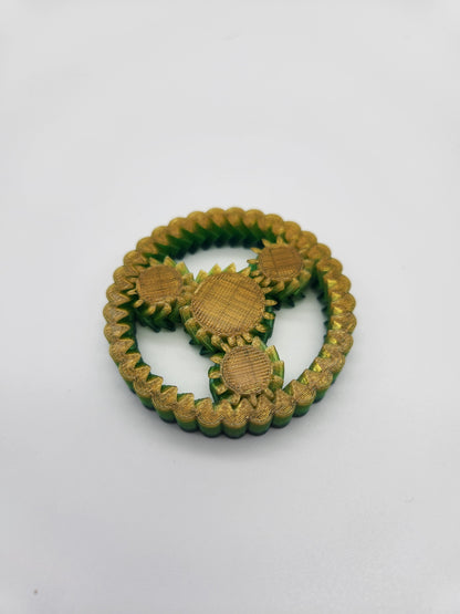 Gear fidget spinner