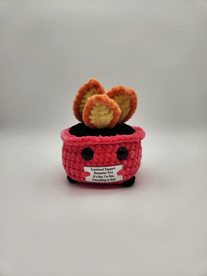 Emotional Support Dumpster Fire