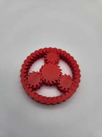 Gear fidget spinner